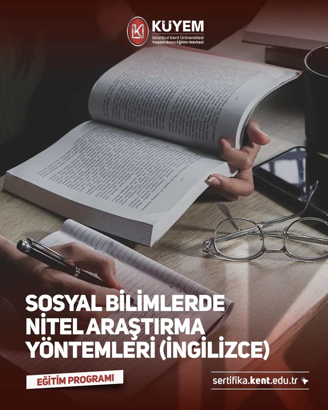 ÜCRETSİZ Sosyal Bilimlerde Nitel Araştırma Yöntemleri Sertifika Programı - İngilizce 