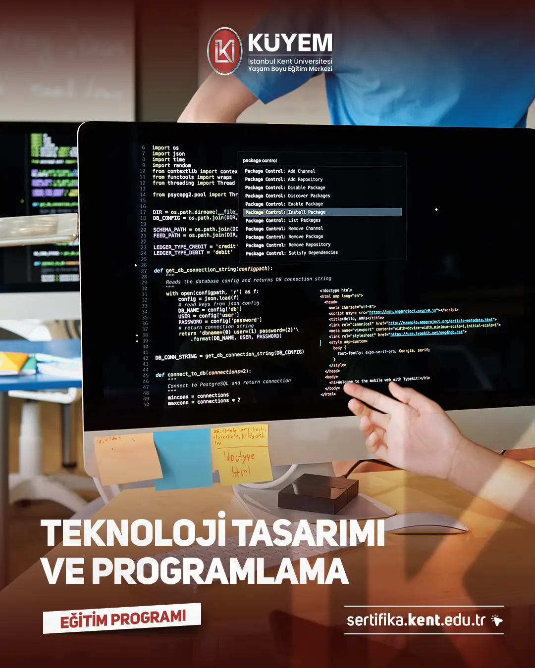 Teknoloji Tasarımı Ve Programlama Sertifika Programı