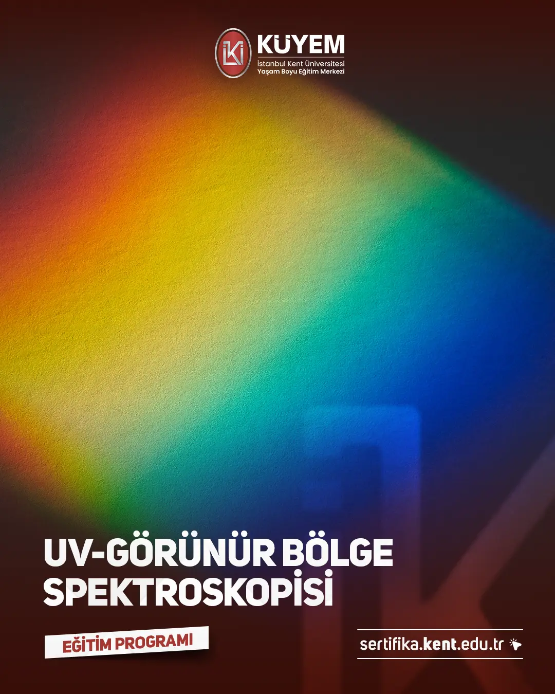 Uv-Görünür Bölge Spektroskopisi Sertifika Programı