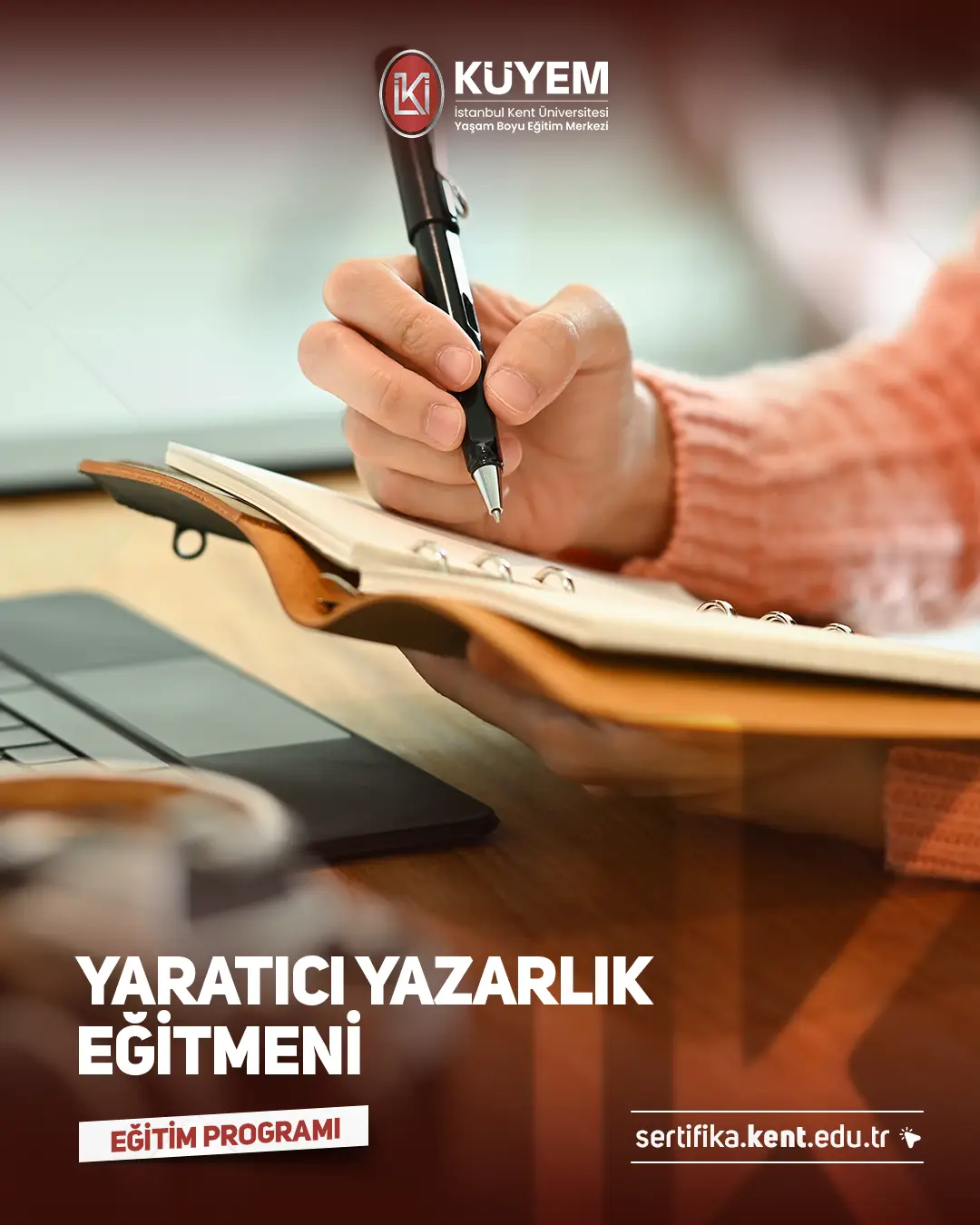 Yaratıcı Yazarlık Eğitmeni Sertifika Programı